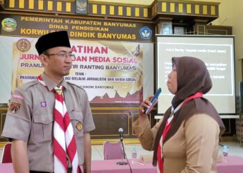 Kwarran Banyumas Menggelar Pelatihan Jurnalistik