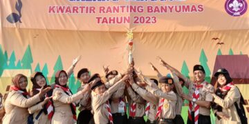 Regu Elang SDN 1 Sudagaran Juara 1 Galang Tangguh Kwarran Banyumas