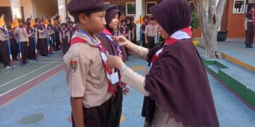 Sambut Hari Pramuka, SD Negeri 3 Kedungwuluh Gelar Perkemahan Jumat Sabtu