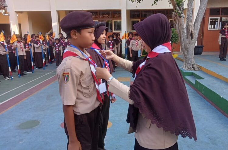 Sambut Hari Pramuka, SD Negeri 3 Kedungwuluh Gelar Perkemahan Jumat Sabtu