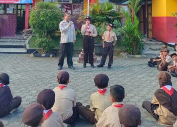 Peserta Perjusa SDN 4 Kotayasa Dibekali Ilmu Tanggap Bencana