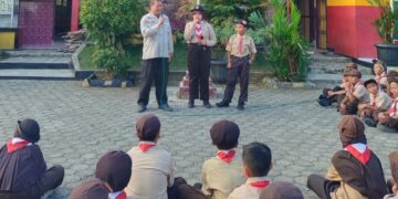 Peserta Perjusa SDN 4 Kotayasa Dibekali Ilmu Tanggap Bencana