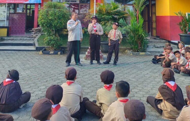 Peserta Perjusa SDN 4 Kotayasa Dibekali Ilmu Tanggap Bencana