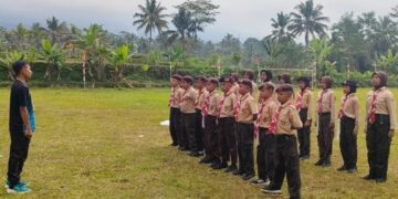 Dua Regu Penggalang Kwarran Baturraden Siap Ikuti Jambore Cabang