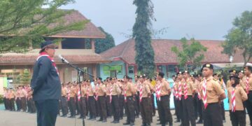Bulan Bakti Pramuka: Kwarcab Banyumas Gelar Kemah Bakti Pramuka