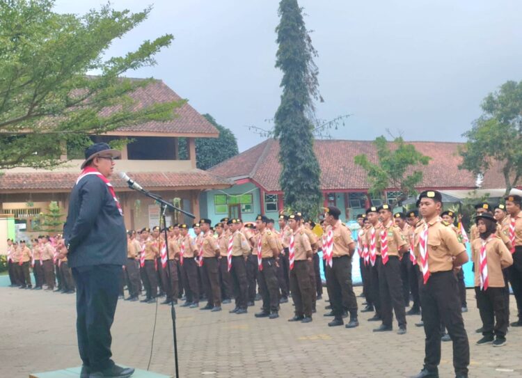 Bulan Bakti Pramuka: Kwarcab Banyumas Gelar Kemah Bakti Pramuka