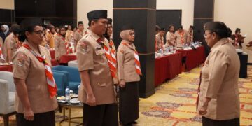 Ketua Kwarda Papua Lantik Ketua Mabisaka POM Sebagai Saka Rintisan