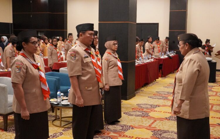 Ketua Kwarda Papua Lantik Ketua Mabisaka POM Sebagai Saka Rintisan