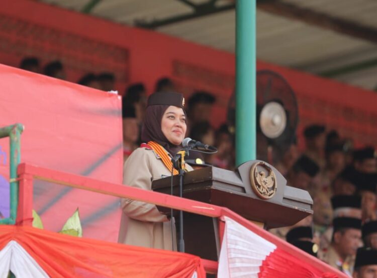 Wagub Lampung Pimpin Langsung Apel Besar Hari Pramuka ke-62