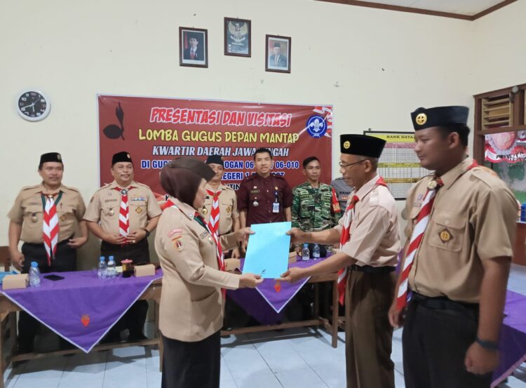 Tiga Gudep Kwarcab Grobogan Diundang Kwarda Jawa Tengah Untuk Apel Hari Pramuka