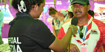 Kontingen Indonesia Siapkan Rencana Darurat Hindari Amukan Taifun