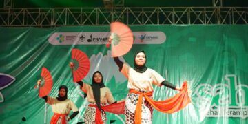 Tampil Memukau, Kontingen Jawa Barat Tampil Dalam Welcoming Night Pertinas SBH 2023