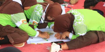 Lomba membuat poster stunting, upaya Saka Bakti Husada dalam meningkatkan kesadaran kepada para remaja.