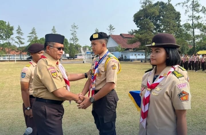 Saka Dirgantara Rsn Ikuti Air Scout Camp di Bandung