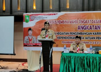 Buka KMD bagi Guru SLB se- Provinsi Riau, ini harapan Ka Kwarda Riau