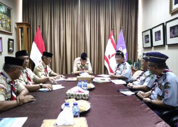 Kunjungan Pengurus Persekutuan Pengakap Malaysia ke Kwarnas