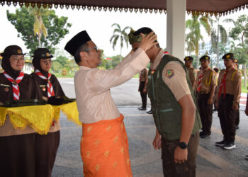 Peserta Pertikawan Regional Sumatera 2023 Konda Riau Resmi Dilepas Gubernur Riau