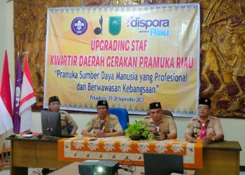 Kwarda Gerakan Pramuka Riau Selenggarakan Upgrading Staf