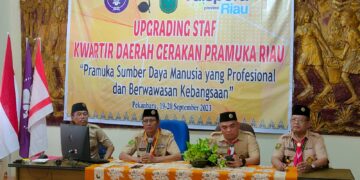 Kwarda Gerakan Pramuka Riau Selenggarakan Upgrading Staf