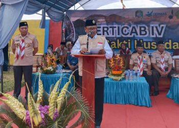 Wakil Bupati Banyuwangi Sugirah Membuka Perticab Saka Bakti Husada IV Tahun 2023