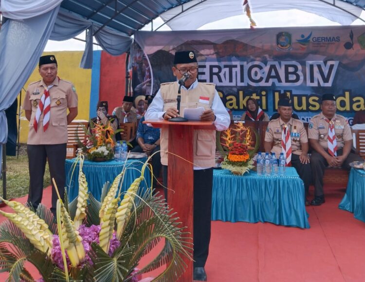 Wakil Bupati Banyuwangi Sugirah Membuka Perticab Saka Bakti Husada IV Tahun 2023
