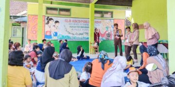 Saka Bakti Husada Banyuwangi Edukasi Bahaya Stunting kepada Warga