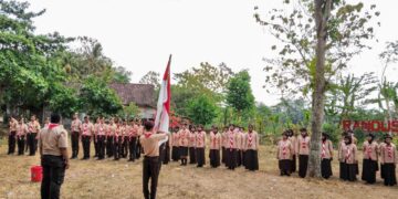 Ambalan Dwi Dhahana Pangkalan SMAN 7 Semarang Gelar Acara Pelantikan