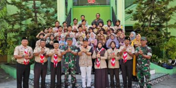 Ketua Kwarcab Blora Lepas Kontingen Pramuka Menuju Gladi Widya Cakra Adhi Birawa