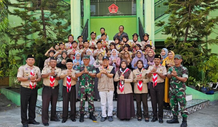 Ketua Kwarcab Blora Lepas Kontingen Pramuka Menuju Gladi Widya Cakra Adhi Birawa
