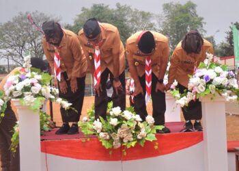 Bungkukan Badan, Kamabicab dan Waka Mabicab Banyumas Pamitan