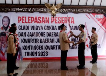 Mabicab Purbalingga Lepas Peserta GWCAB dan Jambore Daerah SD/MI