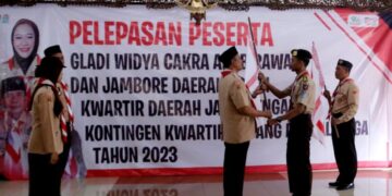 Mabicab Purbalingga Lepas Peserta GWCAB dan Jambore Daerah SD/MI