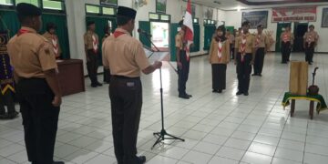 Saka Wira Kartika Pangkalan Kodim 0701 Banyumas Lantik Dewan Saka Pergantian Antar Waktu