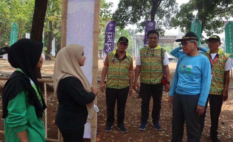 Pesan Ketua Kwarda Sumut Saat Mengunjungi Kontingen Sumut di Pertinas SBH VI 2023