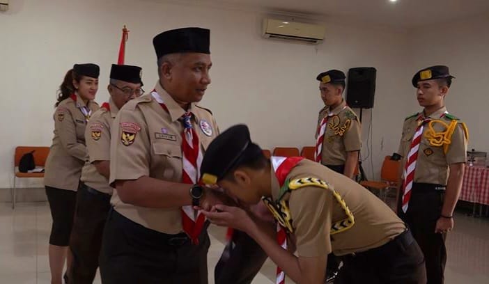 Kwarnas Lepas Kontingen Pramuka Ikuti The Pahan International Rever Moot 2023