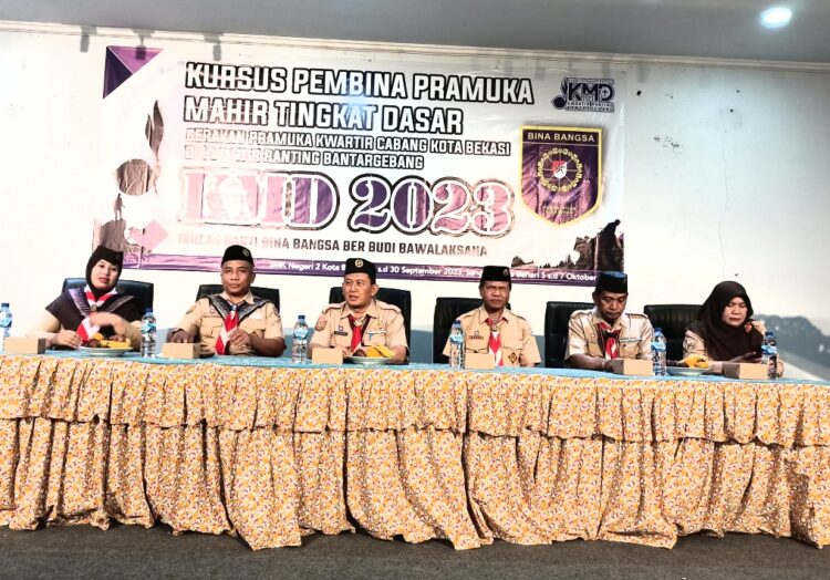 KMD Kwarran Bantargebang Kota Bekasi, Siap Lahirkan Pembina Pramuka Berkualitas