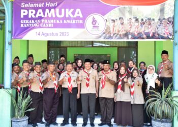 Sanggar Bakti Pramuka Kwarran Candi Diresmikan oleh Wakil Bupati Sidoarjo