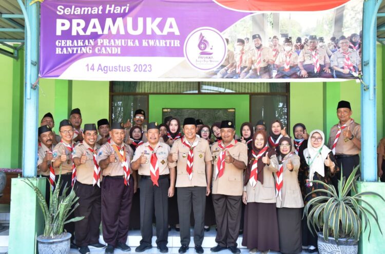 Sanggar Bakti Pramuka Kwarran Candi Diresmikan oleh Wakil Bupati Sidoarjo