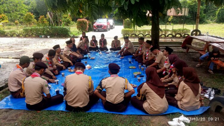 Kwarran Kundur Anjangsana ke Gudep Pramuka Unri