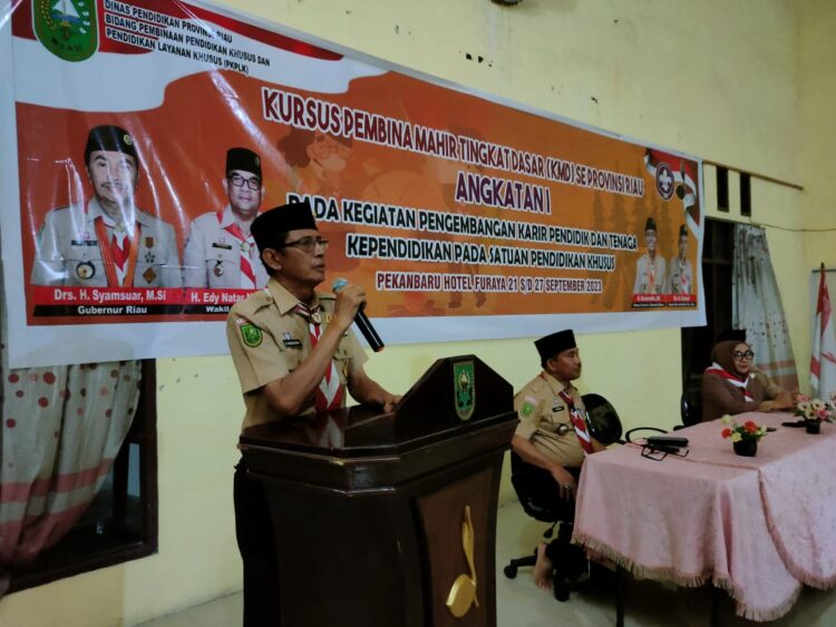 Ka Kwarda tutup KMD bagi Guru SLB se-Provinsi Riau