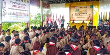 Ketua Harian Mabida Gerakan Pramuka Riau kak Drs. H. Masrul Kasmy, M.Si