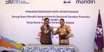 Bank Mandiri Jalin Kerja Sama dengan Kwarnas Gerakan Pramuka