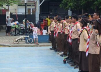 Tingkatkan Kepedulian Terhadap Alam, Pramuka Sawangan Gelar Kegiatan Bakti Alam Sawangan