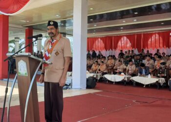 Kwarda Aceh Gelar Apel Peringatan Hari Pramuka ke-62