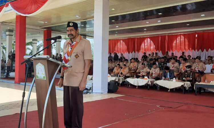 Kwarda Aceh Gelar Apel Peringatan Hari Pramuka ke-62