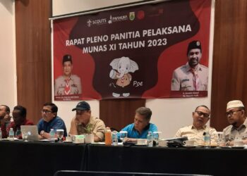 Kwarda Aceh Gelar Rapat Pleno Panitia Pelaksana Munas Gerakan Pramuka Tahun 2023