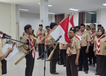 Ketua Kwarcab Sigi Lantik Mabiran Sigi Biromaru