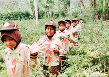 Kwartir Ranting Karangkobar Selenggarakan Kegiatan Persari