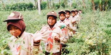 Kwartir Ranting Karangkobar Selenggarakan Kegiatan Persari