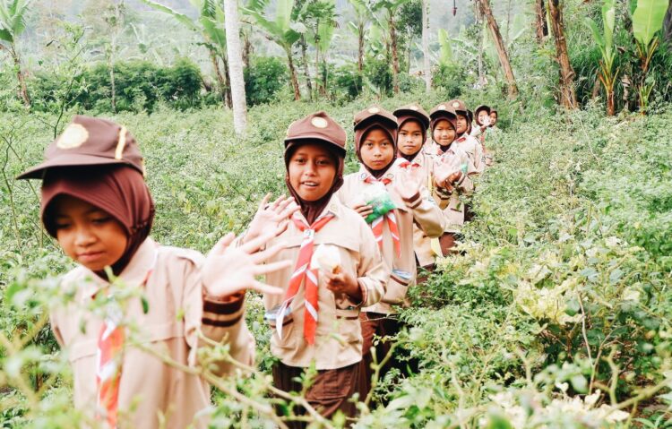 Kwartir Ranting Karangkobar Selenggarakan Kegiatan Persari